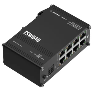 Switch industriel PoE+ 8 ports Fast Ethernet Teltonika TSW040