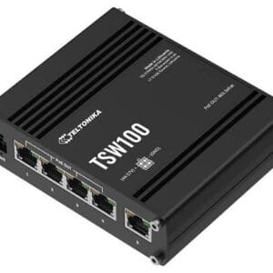 Switch industriel PoE+ 5 ports Gigabit Ethernet Teltonika TSW100