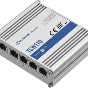 Switch Ethernet industriel 5 ports Gigabit Teltonika TSW110