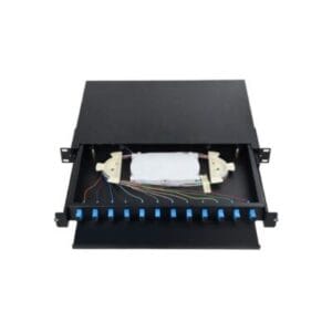 Tiroir fibre optique 12 ports SC monomode simplex équipé