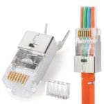 Connecteur RJ45 CAT6A UTP Pass Through