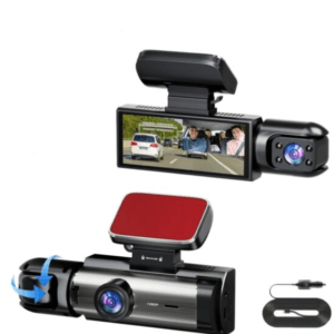 Caméra embarquée double objectif Dashcam avant arrière