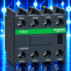 Bloc de contacts auxiliaires Schneider Electric TeSys D LADN40 – Montage frontal – 4F – 4 NO
