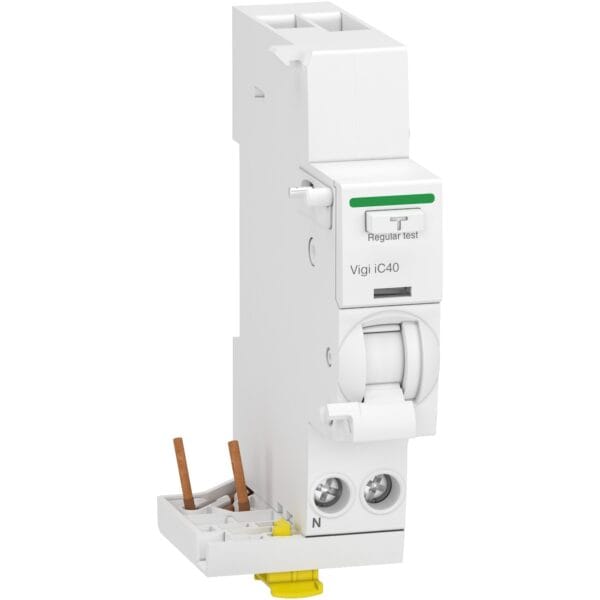 Bloc différentiel Schneider Acti9 Vigi iC40 1P+N 25A 30mA Type AC A9Y82625