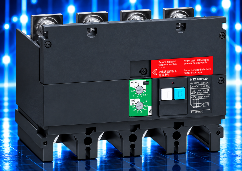 Bloc différentiel Schneider Electric VigiPacT LV432465 – NSX400/630 – 4P – 200 à 440 V AC