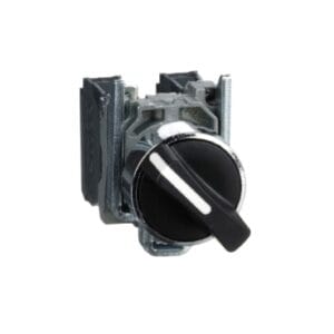 Bouton tournant Schneider Electric Harmony XB4BD25 noir 2 positions