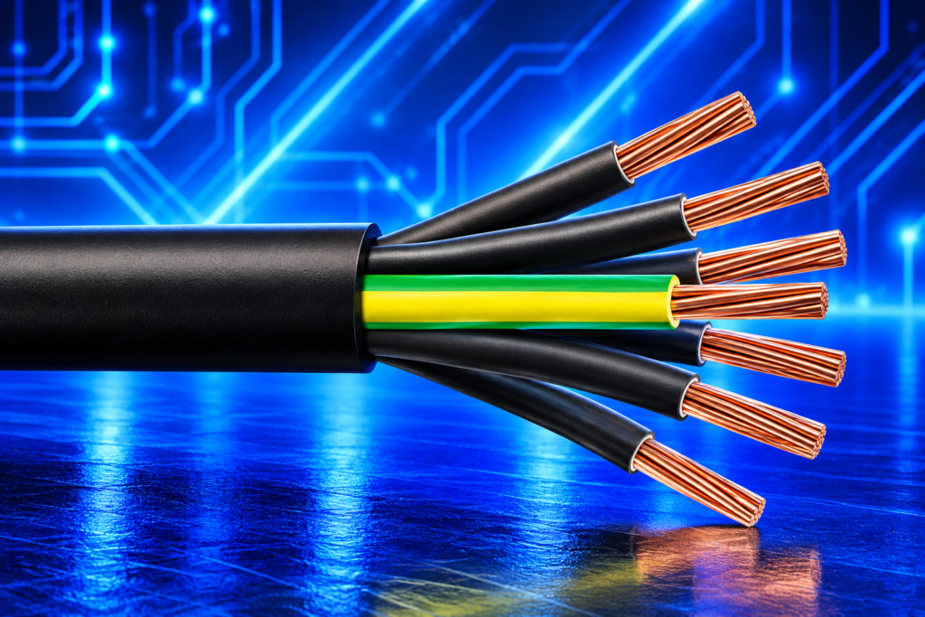 Câble de signal RO2V 7×1,5 mm² à 7 conducteurs – CSRO2V7X1.5