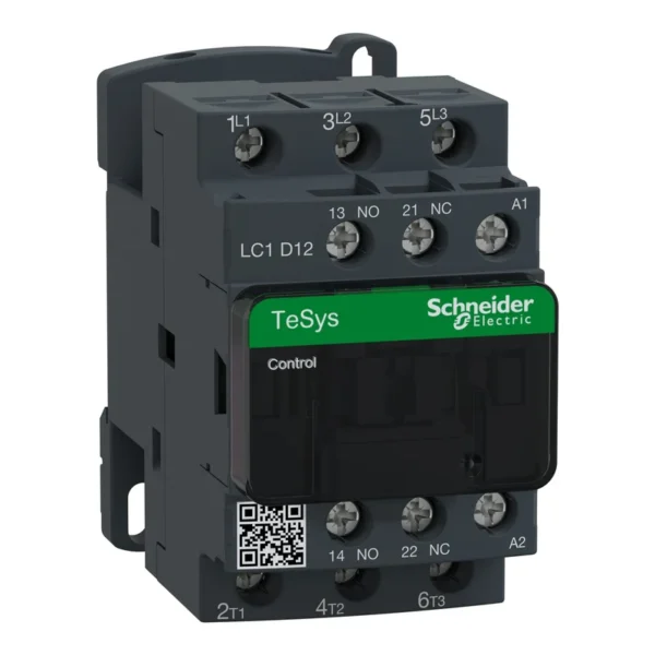 Contacteur Schneider Electric TeSys D LC1D12M7 12A bobine 220V AC