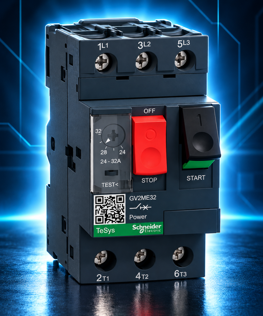 Disjoncteur moteur Schneider Electric TeSys GV2ME32 magnétothermique 25 à 32 A