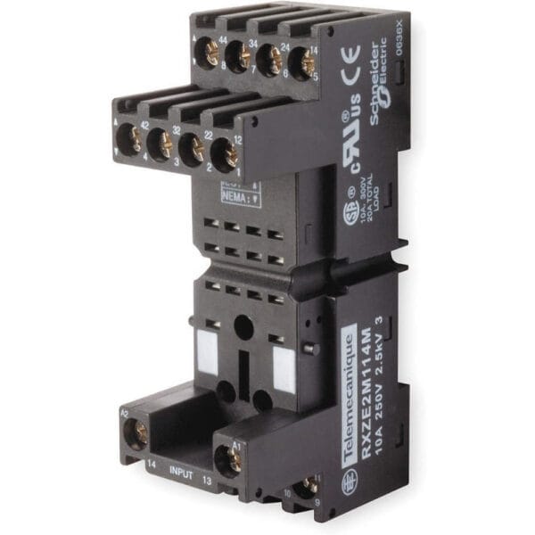Embase relais Schneider Electric Harmony RXZE2M114M pour RXM2 et RXM4