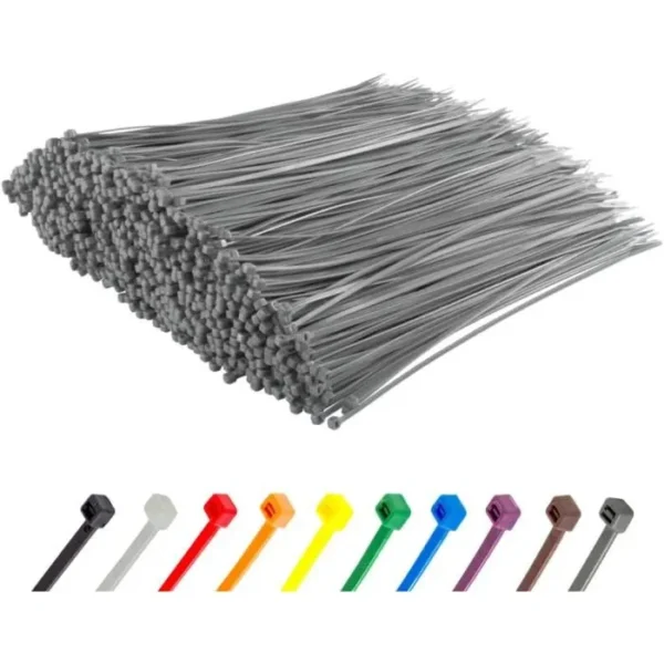 Attaches de câbles plusieurs tailles pour fixation et organisation