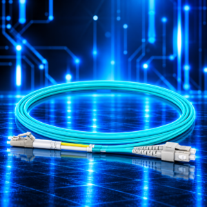 Jarretière fibre optique multimode OM4 SC-LC 3 mètres 50/125 µm