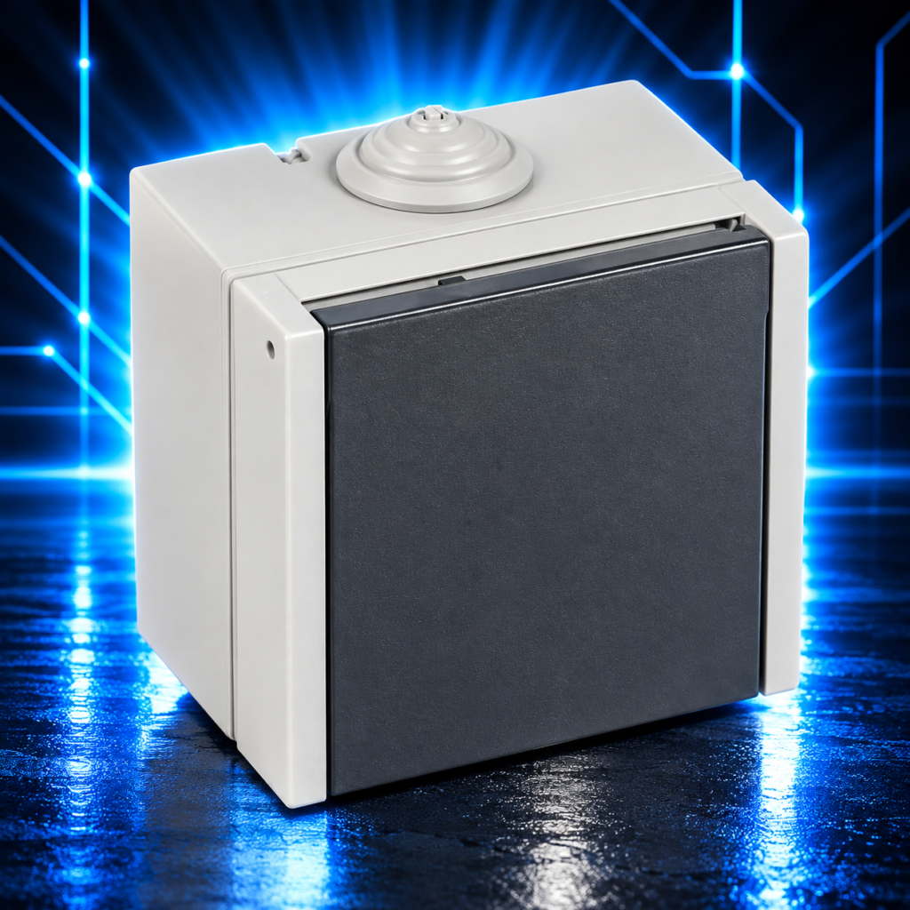 Prise socle saillie Schneider Electric Plexo 55705 3P+T 20 A