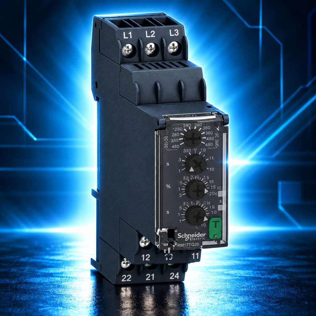 Relais de contrôle de phases Schneider Electric Harmony RM22TR33 380 à 480 V AC 2OF