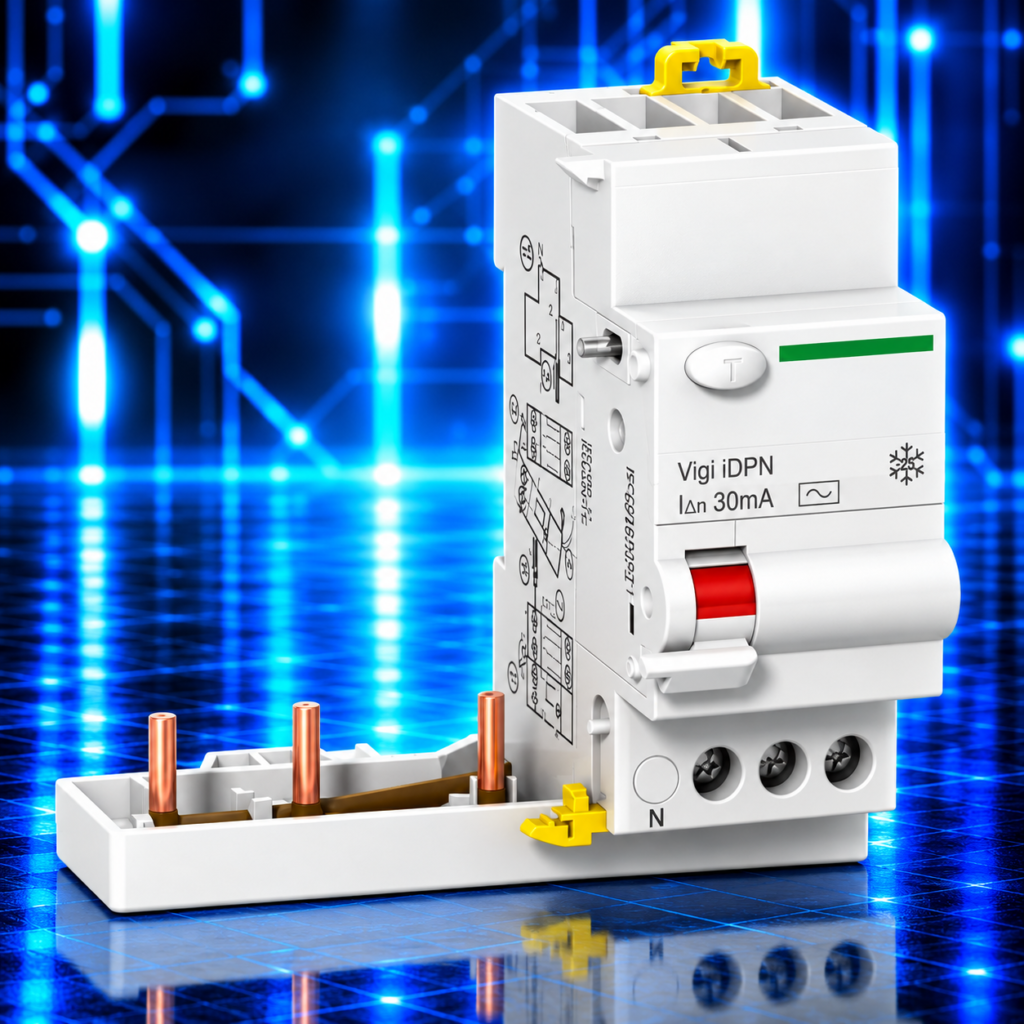 Bloc différentiel Schneider Electric Vigi iDPN 3P 40 A 300 mA Type AC référence A9N21698