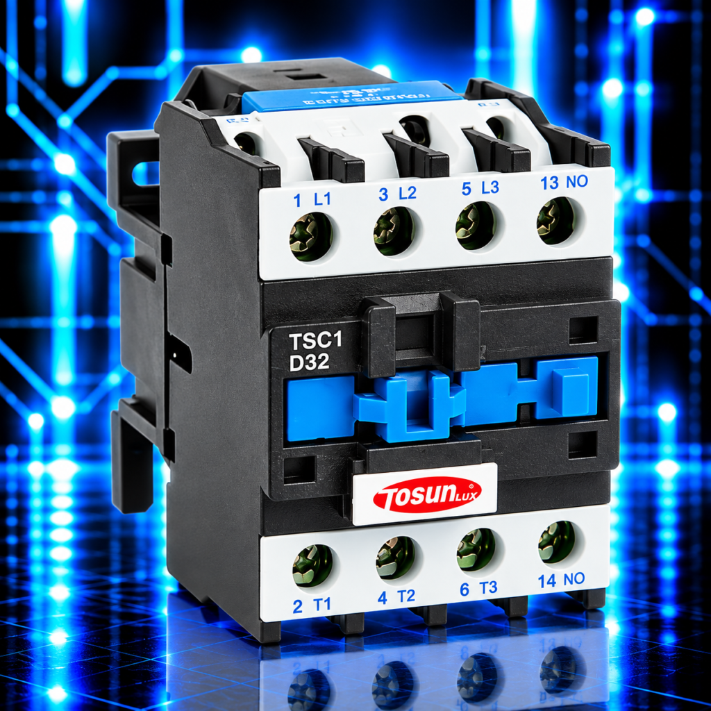 Discontacteur TOSUN TSE2-D32 avec commande 220 V pour moteur électrique