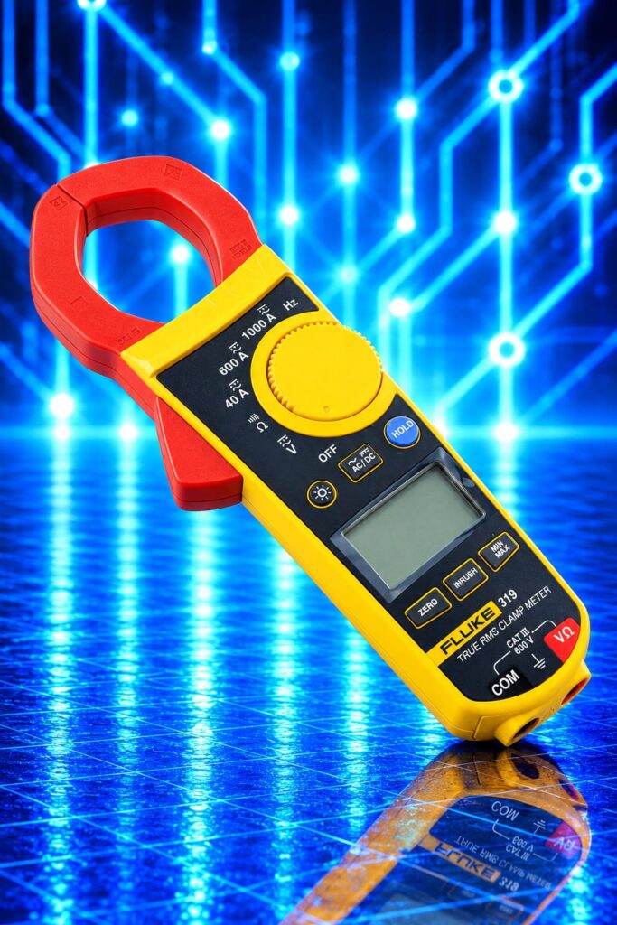 Pince ampèremétrique Fluke 319 True RMS avec mesure jusqu’à 1000 A AC/DC