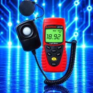 Luxmètre numérique Fluke LM-120 avec plage de mesure jusqu’à 200 000 lux
