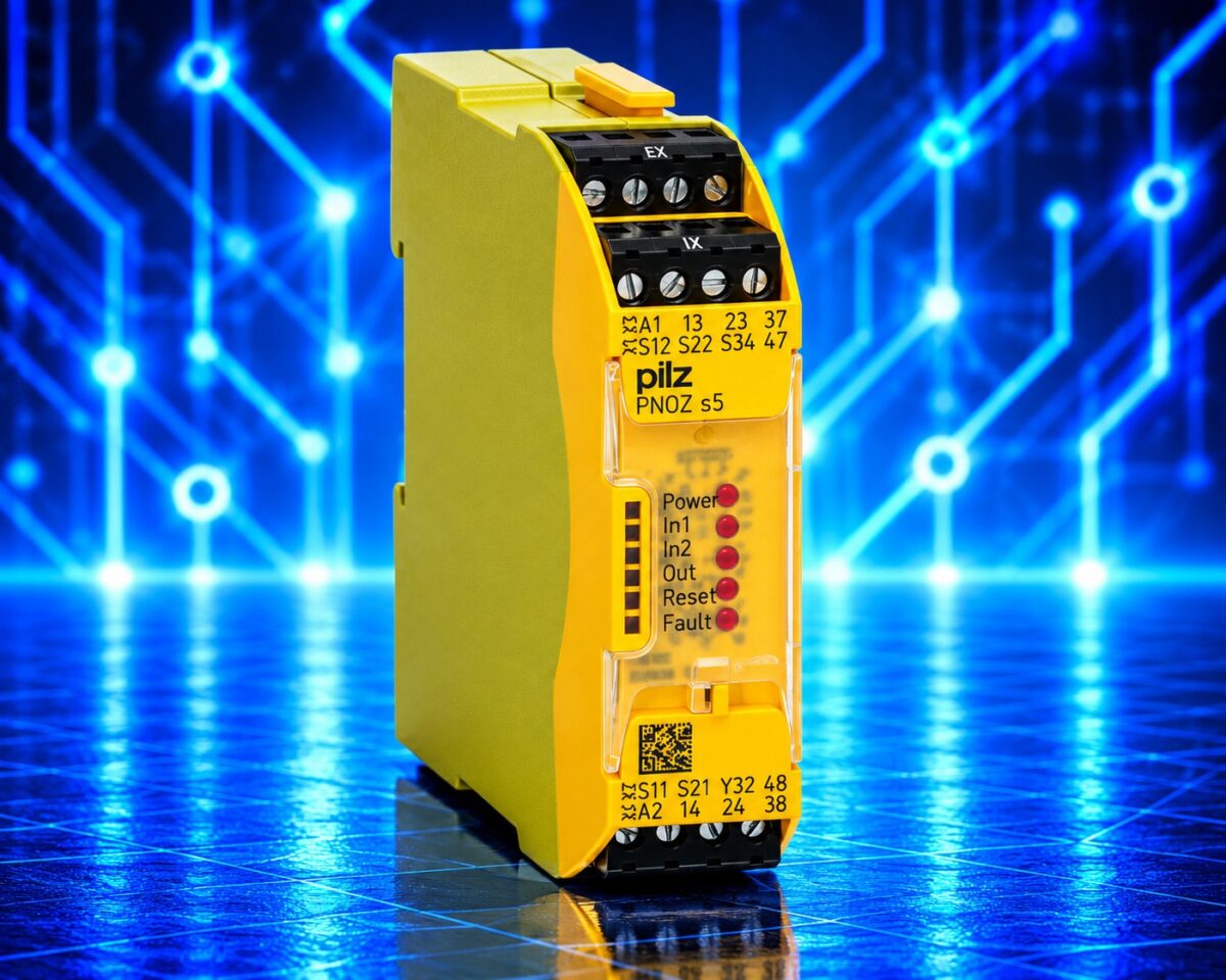 Relais de sécurité Pilz PNOZ s5 751105 24 V DC avec contacts temporisés