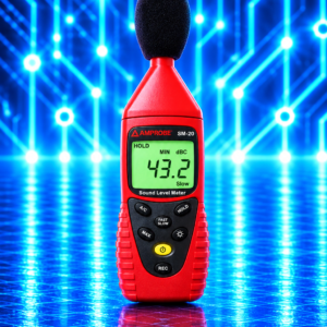 Sonomètre numérique Fluke SM-20A avec mesure sonore de 30 à 130 dB