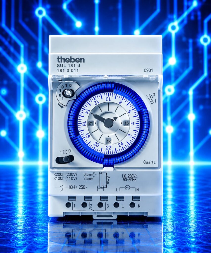 Horloge programmable analogique Theben SUL 181 d référence 1810011