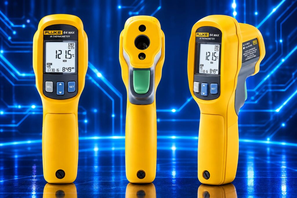 Thermomètre infrarouge Fluke 64 MAX avec pointeur laser